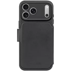 DECODED Wallet Leather Detachable Wallet with MagSafe, Black for iPhone 17 Pro Max — Image №1