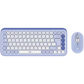 Клавіатура LOGITECH POP ICON COMBO LILAC — Зображення №1