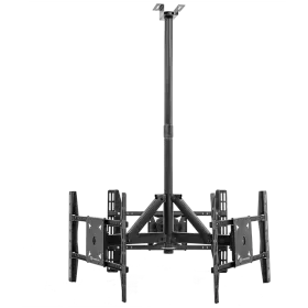 ONKRON Ceiling Mounting Kit for 3 Screens 32" – 63", Μαύρος — Εικών №1