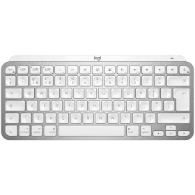 Клавіатура бездротова Logitech MX Keys Mini For Mac Wireless Illuminated US Pale Grey (920-010526) — Зображення №1