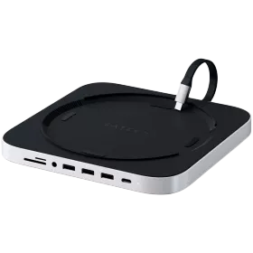 SATECHI  Type-C Aluminum Stand & Hub  Multiport Adapter Type-C Aluminum Stand & Hub Ασημί — Εικών №1