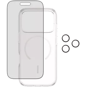 PANZERGLASS Case 3-in-1 Flagship Privacy Bundle with MagSafe, Clear for iPhone 17 Pro — Image №1