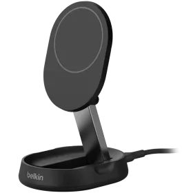 BELKIN BoostCharge Pro Convertible Wireless Charger, 20 W, Black — Image №1