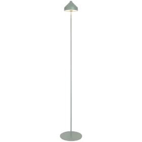 ZAFFERANO AMELIE FLOOR LAMP 200x1200mm. PAINTED GREEN LEAF 3.0W LED 95-130lm. — Image №1