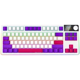 LORGAR KBP70TKLW Gaming Keyboard, Wireless, White, EN — Image №1