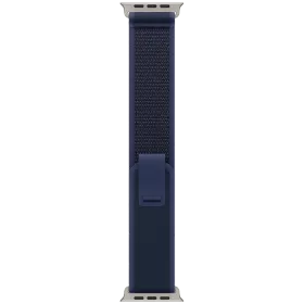 Ремешок APPLE 49мм Trail Loop - Natural Titanium Finish Trail Loop - Natural Titanium Finish Синий для Apple Watch 44/45/46/49 mm — Изображение №1