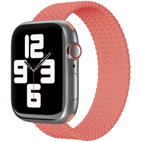 Ремешок VLP Woven nylon strap для Apple Watch 38/40/41 Коралловый — image №1