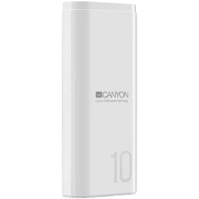 CANYON PB-103 Power Bank, 10000 mAh, White — Image №1