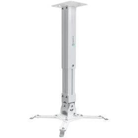 ONKRON Projector Mount Ceiling Height Adjustable Bracket up to 10 kg, White — Image №1