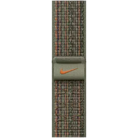 Ремінець APPLE 41mm Nike Sport Loop Nike Sport Loop Sequoia/Orange за Apple Watch 38/40/41 mm — Зображення №1