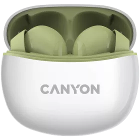 CANYON TWS-5 Беспроводная Гарнитура, Зеленый — Изображение №1