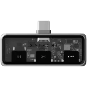 Хаб Satechi Mobile XR with Audio Space Grey (ST-HXRAJM) — Изображение №1