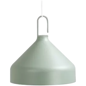 ZAFFERANO AMELIE HANGING LAMP 120x120mm. PAINTED GREEN LEAF 3.0W LED 95-130lm. — Image №1