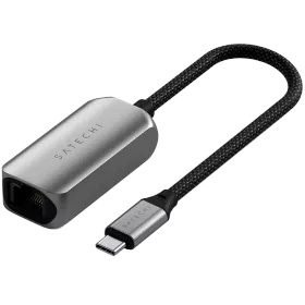 Перехідник SATECHI USB-C 2.5 Gigabit Ethernet Adapter Space Gray — Зображення №1