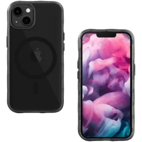 LAUT Protective Case CRYSTAL MATTER (IMPKT) TINTED with MagSafe, Stealth for iPhone 13 — Image №1