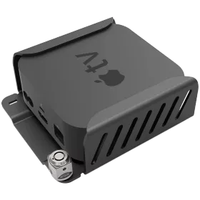 COMPULOCKS Security Bracket for Apple TV 4K (5th Gen), 4th Gen, 3rd Gen, Gray — Изображение №1