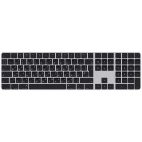 Клавіатура Apple Magic Keyboard with Touch ID UA Bluetooth/USB, Black — Зображення №1