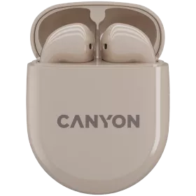 CANYON TWS-6 {Беспроводная} Гарнитура, Бежевый — Изображение №1