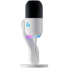 Gaming Microphone LOGITECH (CIS) (18.5кГц, Проводное) Off-White — Изображение №1