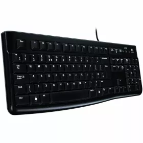 Клавіатура дротова LOGITECH K120 USB UKR OEM (920-002643) — Зображення №1