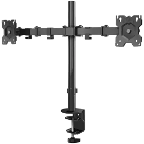ONKRON Dual Monitor Stand  for 2 Screens 13"" to 32"" up to 16 kg, Black — Image №1