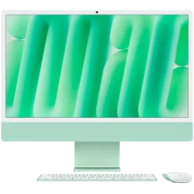iMac 24" M4, 8C CPU 8C GPU, 16ГБ 256ГБ Твердотільний накопичувач, Зелений — Зображення №1