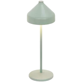 ZAFFERANO AMELIE PRO TABLE LAMP 120x340mm. PAINTED GREEN LEAF 3.0W LED 95-130lm. — Image №1