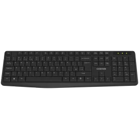 CANYON KB-W01 Keyboard, Wireless, Black — Image №1