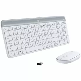 LOGITECH MK470 Keyboard, Wireless, White, International EN — Image №1