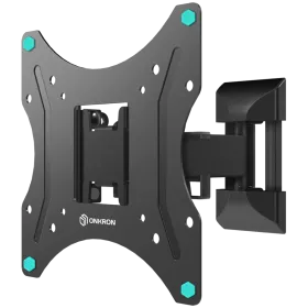 ONKRON Full Motion TV Wall Mount for 17" to 43" Screens up to 35 kg, Black, VESA: 100x100 - 200x200 — Image №1