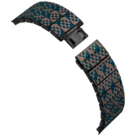 PITAKA Ремешок Dreamland ChromaCarbon Band Stairs для Apple Watch — Изображение №1