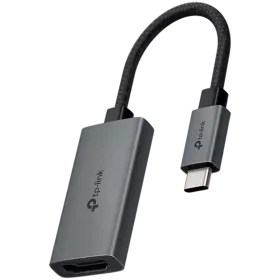TP-LINK USB to HDMI Adapter, 0.1 m, Gray/Black — Image №1