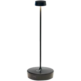 ZAFFERANO SWAP TABLE LAMP 100x290mm. MATT TITANIUM 2.0W LED 22/27/3000K- 5Vdc max 2A-IP65 — Изображение №1