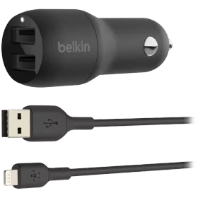 Car Adapter BELKIN 2*USB Type A, 24 W — Image №1