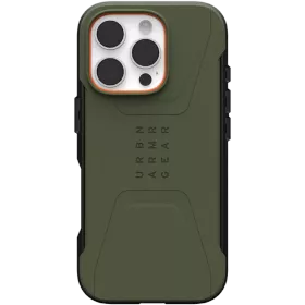 UAG Protective Case Civilian MagSafe with MagSafe, Olive Drab for iPhone 16 Pro — Image №1