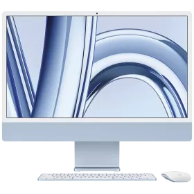 iMac 24" M3, 8C CPU 8C GPU, 8ГБ 256ГБ SSD, Синий — image №1