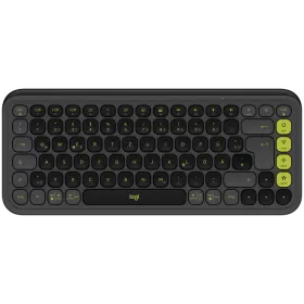 LOGITECH POP ICON KEYS Keyboard, Wireless, Graphite, US EN — Image №1