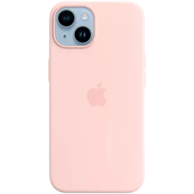 APPLE Silicone Case with MagSafe Chalk Pink for iPhone 14 — Image №1