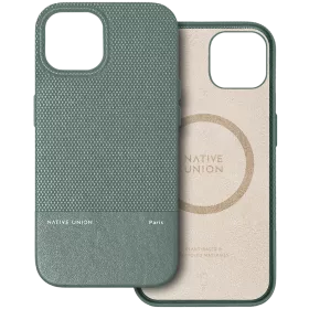 NATIVE UNION Чехол (RE)CLASSIC с MagSafe Slate Green для iPhone 15 — image №1