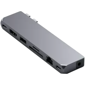 SATECHI  Multiport Adapter  Space Gray — Εικών №1