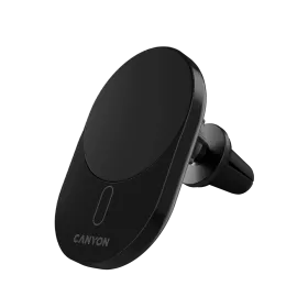CANYON OnGrip 105 Беспроводное автомобильное зарядное устройство, Чёрный — Изображение №1