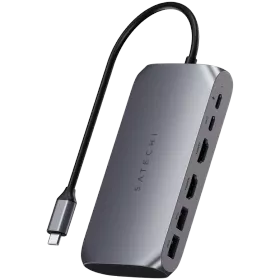 Мультимедійний адаптер SATECHI USB-C Multimedia Adapter M1 – Space Gray (ST-UCM1HM) — Зображення №1