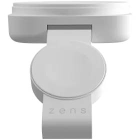 Дорожнее зарядное устройство ZENS 2в1 MagSafe+Watch Travel Charger, White (ZEDC24W/00) — Изображение №1