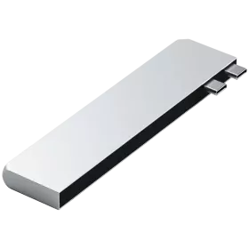 SATECHI  Multiport Adapter Aluminum USB-C Pro Hub Ασημί — Εικών №1