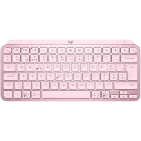 Клавіатура бездротова LOGITECH MX Keys Mini Rose (L920-010500) — Зображення №1