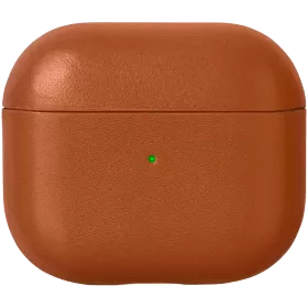 NATIVE UNION Чехол LEATHER CASE  Желтовато-коричневый для AirPods (Gen3) — image №1