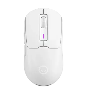 LORGAR MSA10W Gaming Mouse, Wireless, White — Image №1