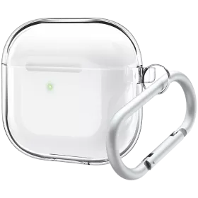 Чехол ELAGO Clear Hang case  Прозрачный для AirPods (Gen4) — Изображение №1