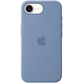 APPLE силиконовый чехол  Winter Blue для iPhone 16e — Изображение №1