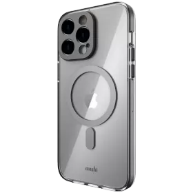MOSHI Case iGlaze Slim Hardshell Case with MagSafe, Meteorite Black for iPhone 14 Pro — Image №1
